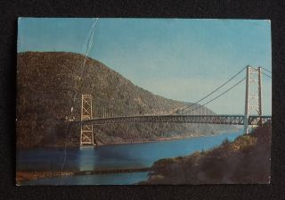 1960s Bear Mountain Bridge Bear Mountain NY Barbour Co Postcard New 