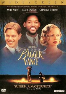 The Legend of Bagger Vance Will Smith Matt Damon DVD 2001 Widescreen 