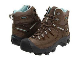 Keen Delta Mid Waterproof Hiking Winter Boots Women Shoe Chocolate 
