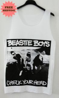 Beastie Boys Rap Punk Vintage Tank Top Vest Singlet Tee T Shirt FREE 