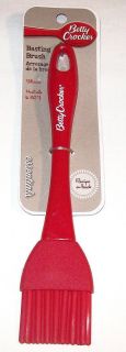 Betty Crocker Essentials Red Silicone Basting Brush