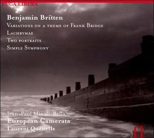 Britten Benjamin Britten Variations on A Theme of Frank Bridge New CD 