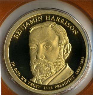 2012 P & D BENJAMIN HARRISON GOLDEN DOLLAR SET ***PRESALE***