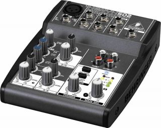 Behringer XENYX 502 Audio Recording Live Studio Mixer