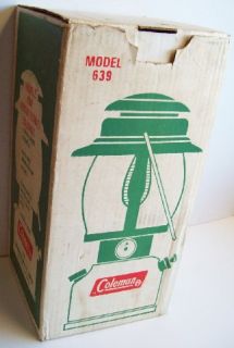   639 coleman lantern was produced in canada in 1973 and has never been