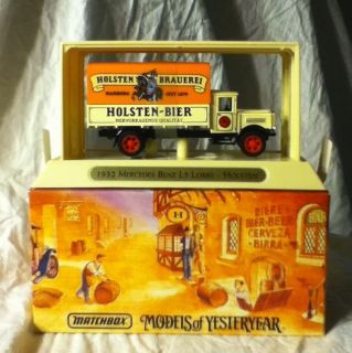 Matchbox Great Beers of The World 1932 Mercedes Benz L5 Lorry Holsten 
