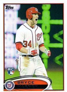 2012 Topps Series 2 Baseball (#661 Bryce Harper) Rookie Variation Card 