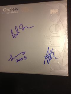 NEW ORDER THE PERFECT Signed Autograph LP Record Album Complete x3