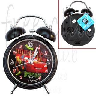   Car Lightning McQueen Squealing Hammer Twin Bell Alarm Clock