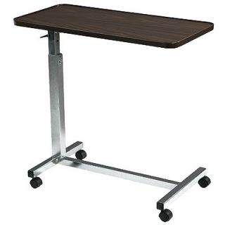 Tilting Adjustable Tilt Top Overbed Bedside Table Stand