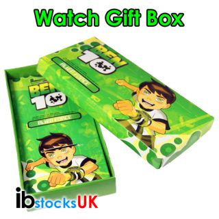 Green Ben 10 Gift Box for Watch New Slim Design UK Stock Fast Delivery 