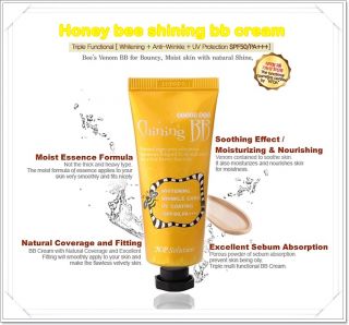 NP Solution Honey Bee Venom Shining B.B Cream 30ml SPF50 / PA+++
