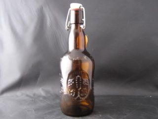Grolsch Lager Brown Glass Beer Bottle Groenle Holland