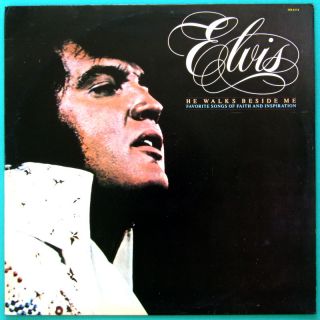 LP Elvis Presley He Walks Beside Me Rock Beat 78 Brazil