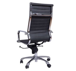   Low Back Synthetic PU Leather Conference Computer Office Chair