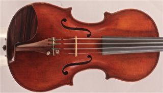    Antique Old Violin lab F M Bertucci A Gonzales 1928 SULTRY AUBURN