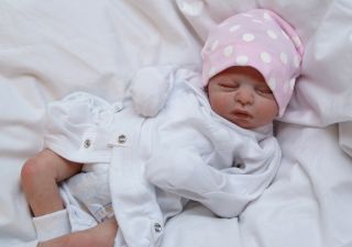 Reborn Sandra White Precious Little Leah Precious Baby Girl