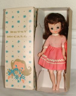 1950s Betsy McCall Doll Brunette in Original Box