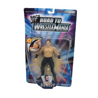 Chris Benoit Road to Wrestlemania Action Figure WWF WWE 2002 Jakks 