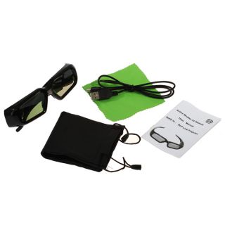   Rechargeable DLP Link Projector Glasses f Benq Acer Optoma Ready