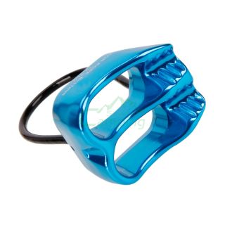 ATC Aluminum Climbing Belay Device for Rope 8 11mm Blue
