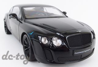 Welly Bentley Continental Supersports Coupe 18 Diecast Black