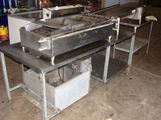 Belshaw  Donut Robot Mark x Donut Frying Conveyor Fryer with Table 