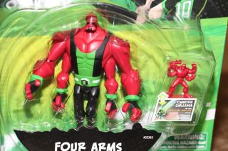 ben 10 omniverse collection series 4 four arms action figure bandai