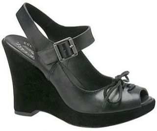 Kork Ease Bellevue Black Leather Sandals – Sz 8M