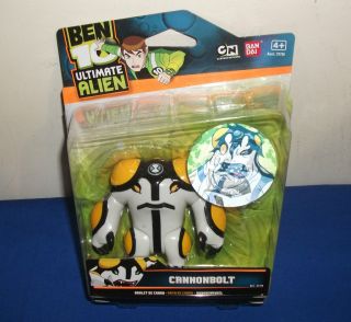 Ben 10 Ultimate Alien 10cm Action Figure Cannonbolt RARE First Edition 