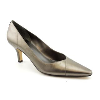 Bella Vita WOW Womens Size 12 Gray Narrow Leather Pumps Classics Shoes 