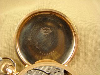 Minty 1923 Southbend Gold Filled Vintage Pocket Watch