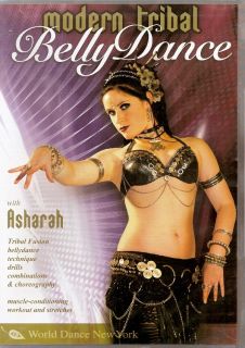 Asharah Modern Tribal Belly Dance Choreography 3 HR DVD