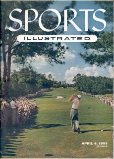 1st BEN HOGAN Sports Illustrated April 4 1955 Masters Augusta Georgia 