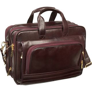 Bellino Leather Expandable Soft Brief Computer Case