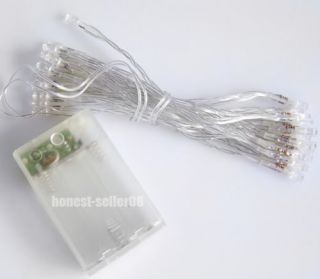 White AA Battery 30 LED String Fairy Lights Christmas Festival Party 