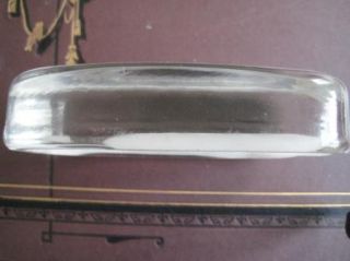 RARE Antique Glass Advertising Paperweight Hoffman Rosendale Cement 