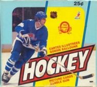 1983/84 O Pee Chee Hockey Wax Box (Slight Damage)