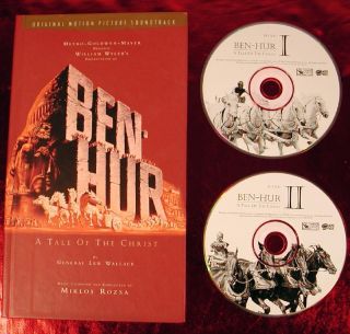 BEN HUR by MIKLOS ROZSA  THE COMPLETE SCORE FOR THE 1959 FILM