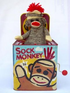   Monkey Jack in The Box Schylling Musical Pop Goes The Weasel