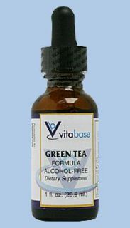 Liquid Green Tea Extract Formula Catechin Polyphenols EGCG Circulatory 