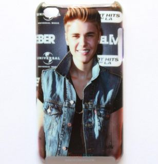 New Justin Bieber Hard Back Cover Case for iPod Touch 4th 4 4G JSB2 