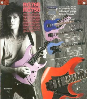 Vintage 80s Ibanez RG 760 USA Custom Guitar All Originl