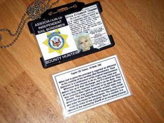 Dog The Bounty Hunter Beth Chapman ID Card Badge