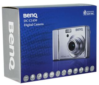 New BenQ C1450 14MP HD Digital Camera 3BONUS Black