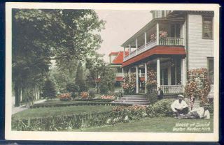 MI Benton Harbor Michigan House of David Eden Springs 3 Postcards