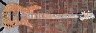 Fodera Emperor 5 String Quilt Bo 34 Scale