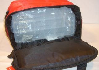 Berkley Freshwater Fishing Tackle Box Soft Sided Storage Bag w 2 Trays 