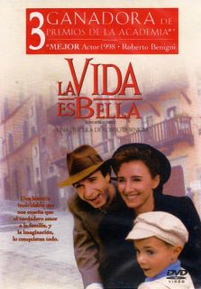 La Vida Es Bella / Life Is Beautiful DVD NEW Roberto Benigni