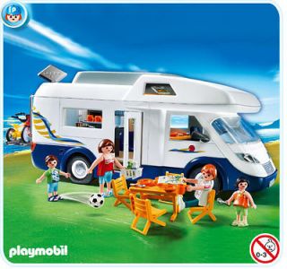 playmobil leisure 4859 family camper van new from united kingdom